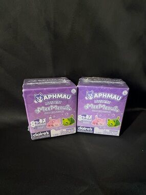 2 Pack Aphmau Mystery MeeMeows Surprise Figure Claire’s Exclusive Blind Box